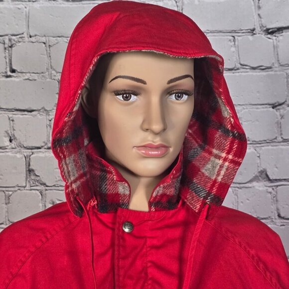 Woorich Vintage Red Hooded Jacket, Women's Medium - Picture 1 of 11